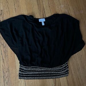 Joseph Ribkoff Black and White Top